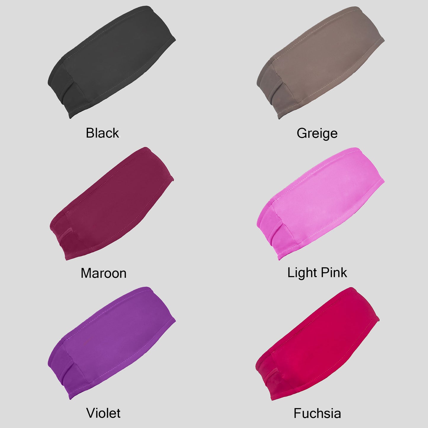 Hidden Pocket Reversible Running Headband
