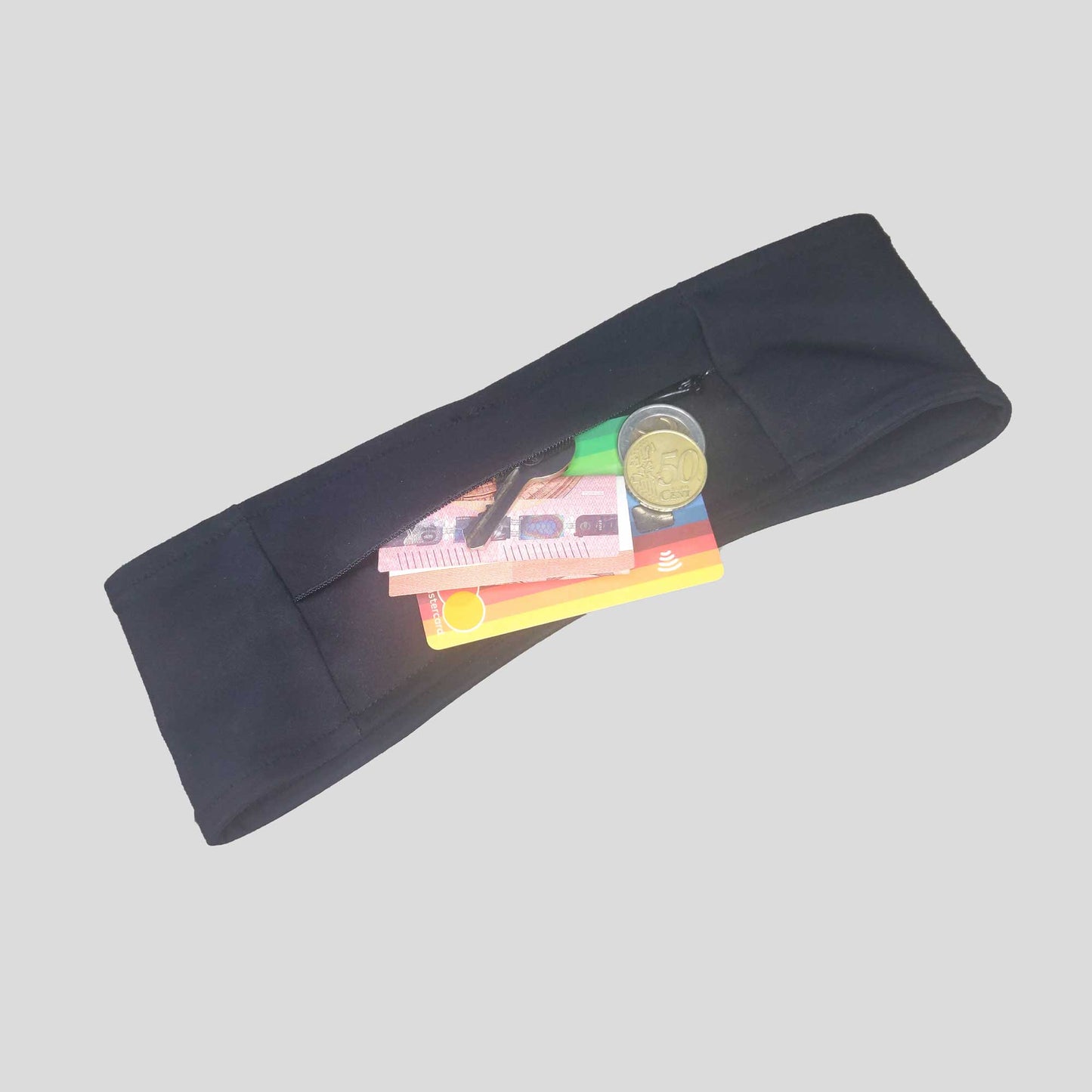 Hidden Pocket Reversible Running Headband