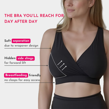 Ambition Active Bralette (Black)