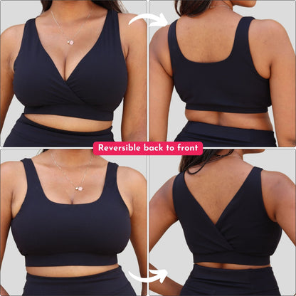 Ambition Active Bralette (Black)