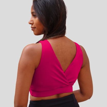 Ambition Active Bralette (Electric Pink)