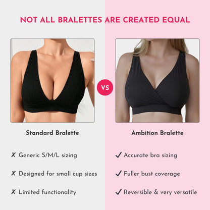 Ambition Active Bralette (Black)